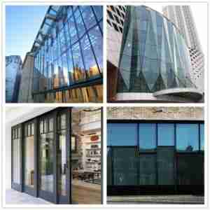 tempered low e insulated glass projects