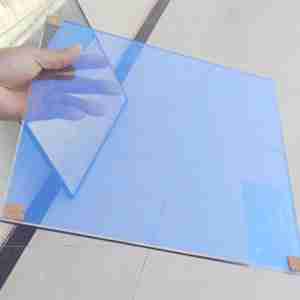 blue color coating energy saving glass