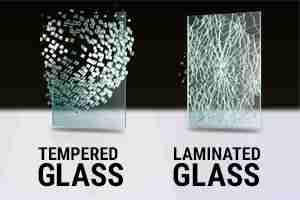 laminated glass versus tempered glass breakage