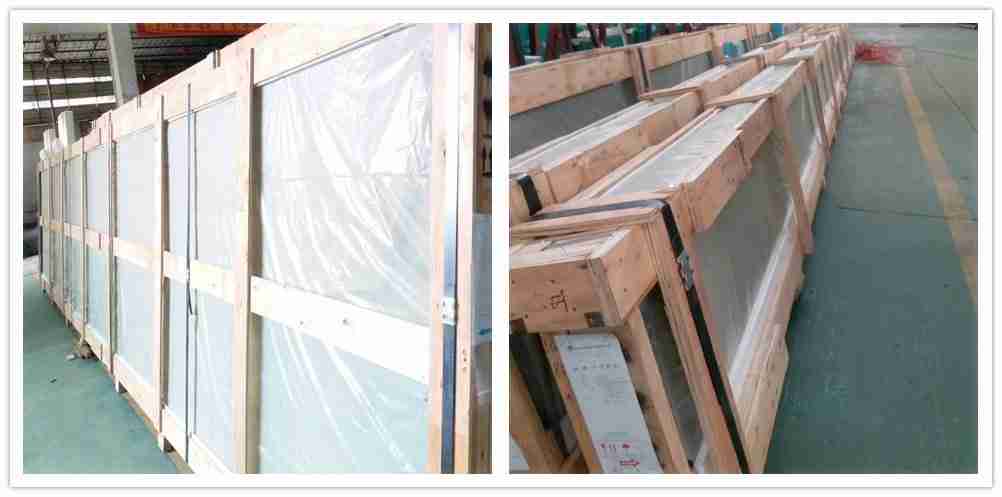 Strong packing for glass delivery safety by Shenzhen Dragon Glass.