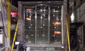 fire resistance test for fireproof glass