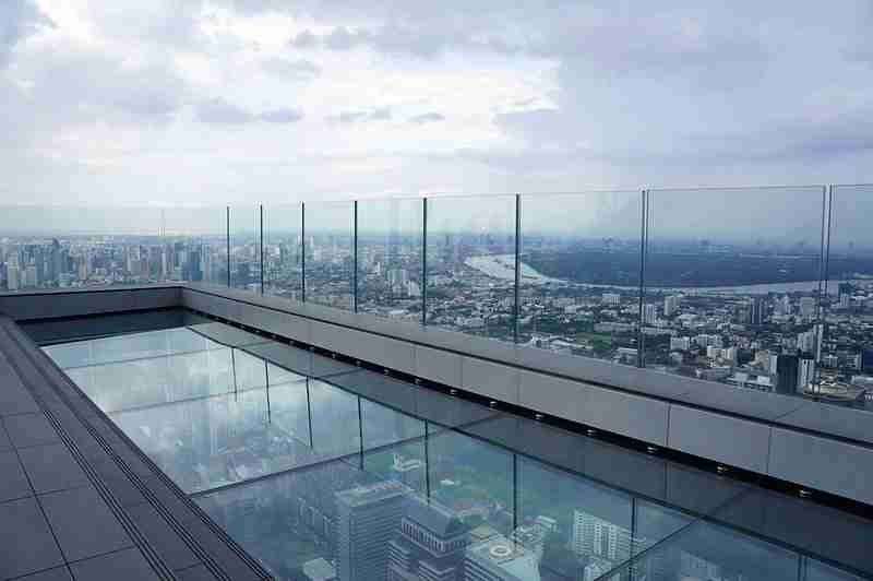structural glass flooring system