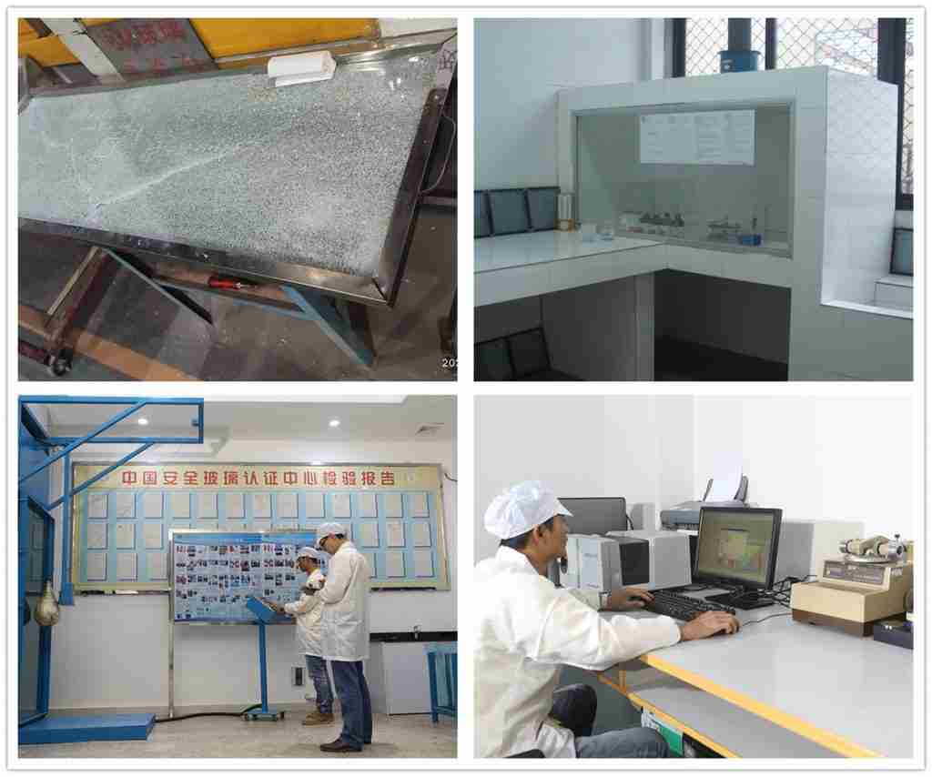 Pålitelig herdet glass selskap-Shenzhen Dragon Glass strenge kvalitetskontrollsystem