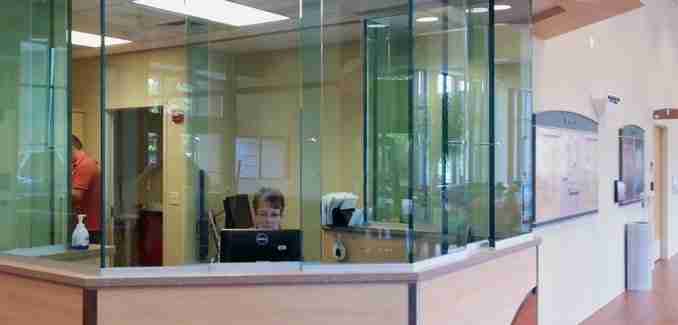 Bulletproof glass for business