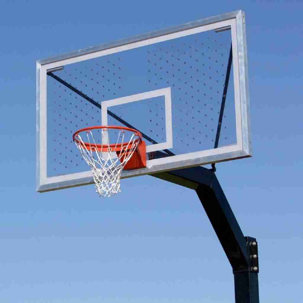 Закаленные стеклянные баскетбол backboard