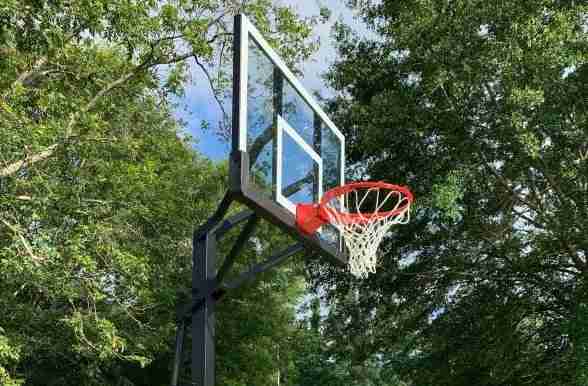 Закаленные стеклянные баскетбол backboard