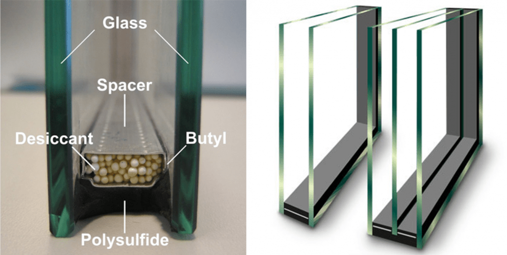 eristetty lasiseinä, kaksinkertainen lasijulkisivu, lasiverhoseinäjärjestelmät