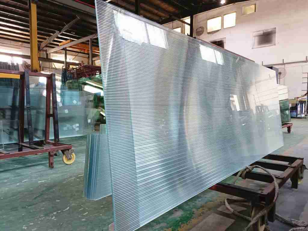 Shenzhen Dragon Glass reeded glass paneler produkt