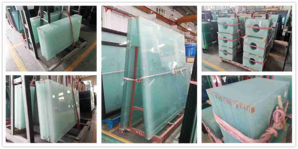 frosted toughened laminated glass