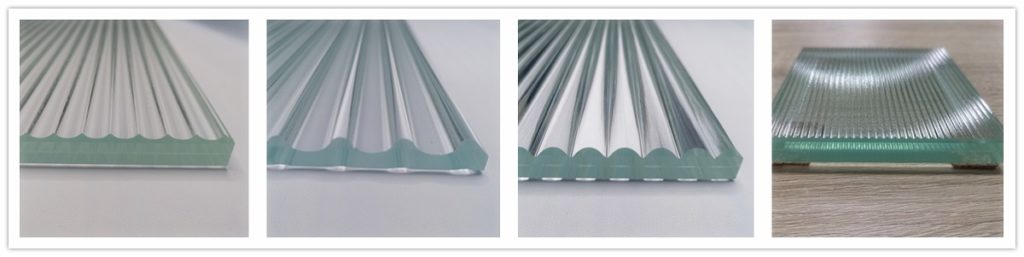 different types of corrugated glass