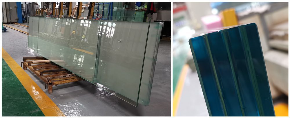 Shenzhen Dragon Glass 12mm~110mm Customized luxury design aquarium glass for sale