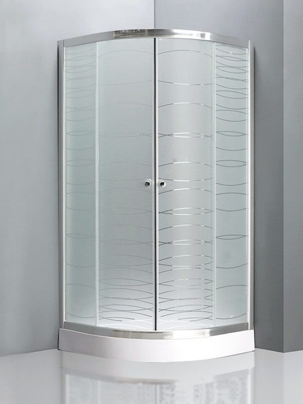  curved shower door glass from Shenzhen Dragon Glass