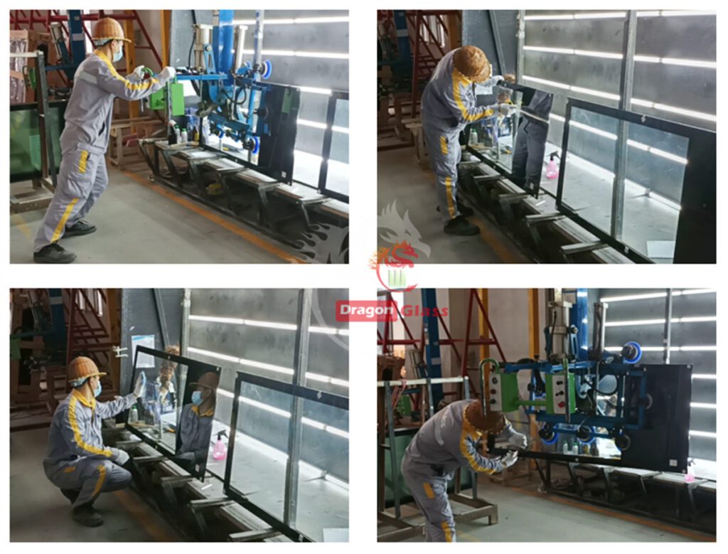 inspection for toughenend glass