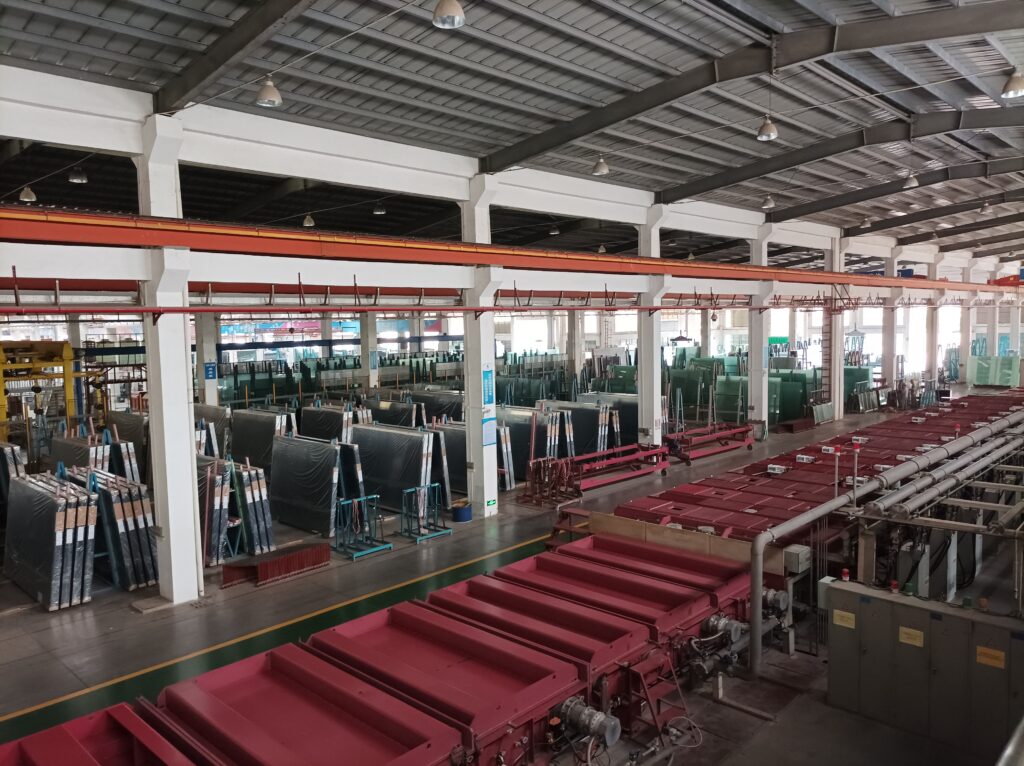 coating line for coated glass, reflective glass, one way mirror