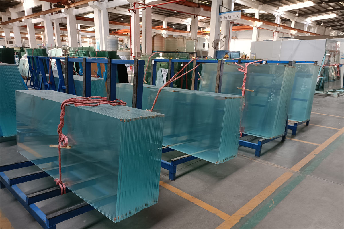 3-8 low iron tempered glass