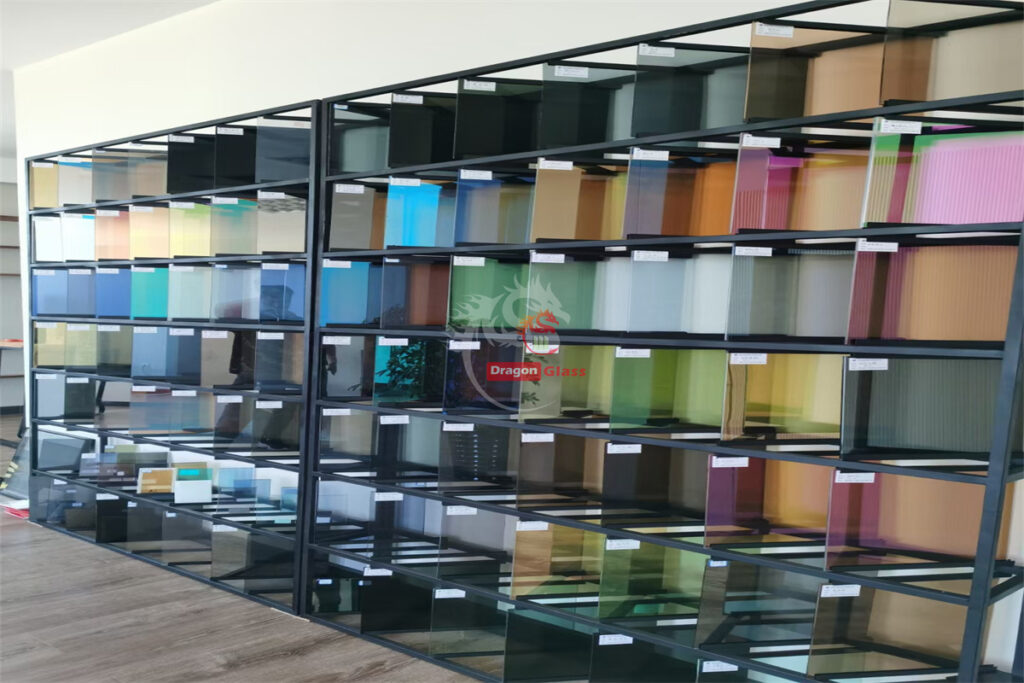 color reflective glass, grey coated glass, solar control glass, one way mirror glass, chinese reflective glass supplier