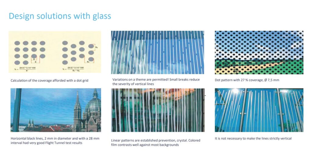 Bird Friendly Protection - 6+6mm laminated glass