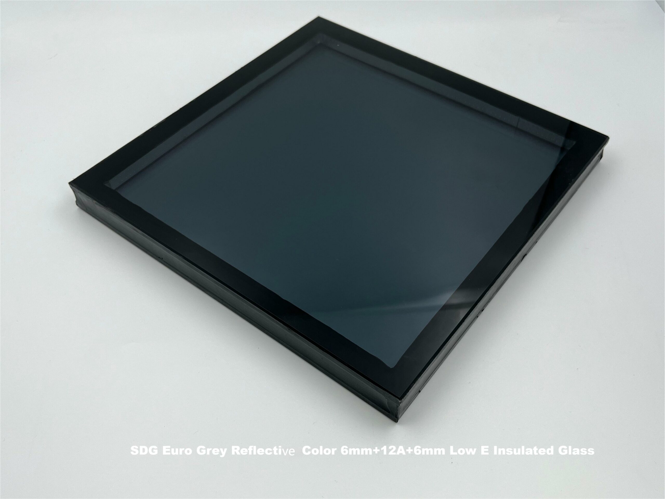 Superior Performance Euro Grey Reflective 6+12A+6 Low E Insulated Glass manufacturer in China