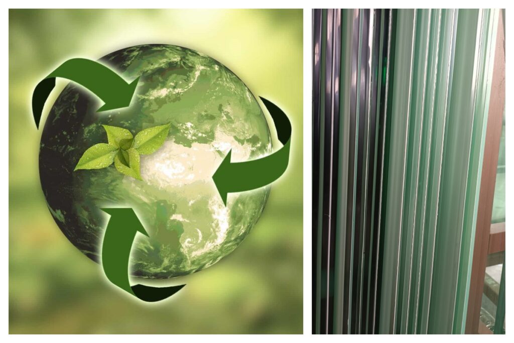 VSG Glass railings, environmentally friendly 